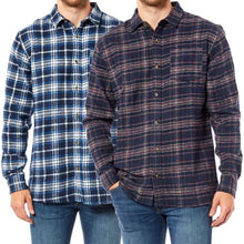 Load image into Gallery viewer, Mens Flannel Check Shirt
