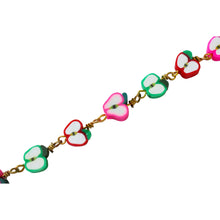 Load image into Gallery viewer, Apple Bracelet, Charm Bracelet, Beaded Bracelet | by Ifemi Jewels

