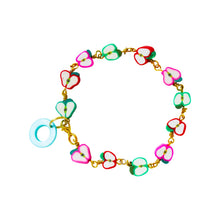Load image into Gallery viewer, Apple Bracelet, Charm Bracelet, Beaded Bracelet | by Ifemi Jewels
